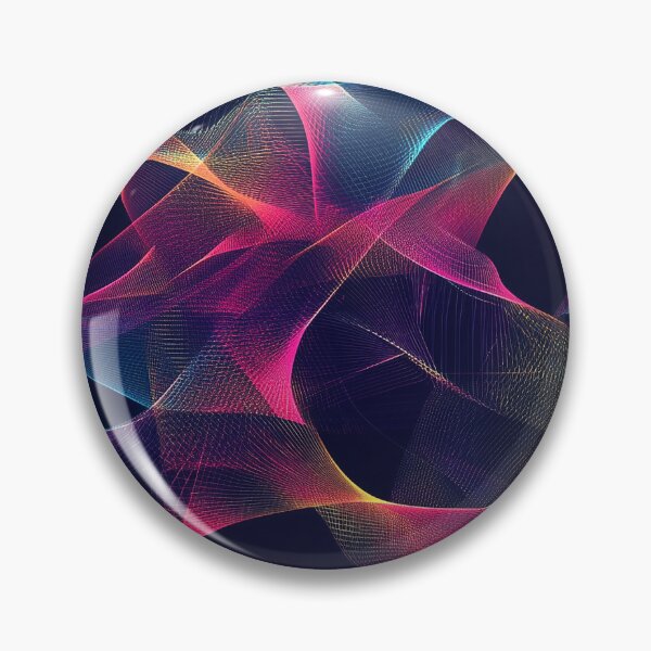 Item preview, Fractal Geometry Vibrant Psychedelic Colors designed and sold by MidArtForge.