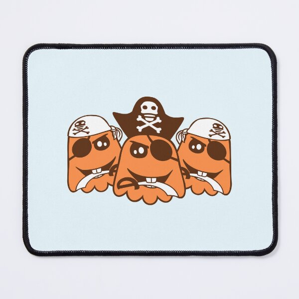 Item preview, 3 Pirates Ghosts Funny Evil Halloween Crew Friends designed and sold by shirt-o-mat.