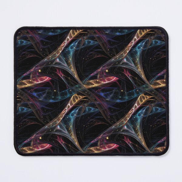 Item preview, Fractal Geometry Vibrant Psychedelic Colors designed and sold by MidArtForge.