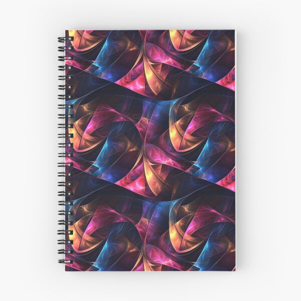 Item preview, Fractal Geometry Vibrant Psychedelic Colors designed and sold by MidArtForge.
