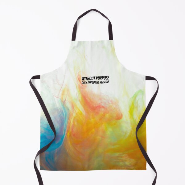 Item preview, Colorful Chemical Art with Inspiring Quote – “Without Purpose, Only Emptiness Remains” – Bold Design for Thoughtful Minds designed and sold by knalpot-design.