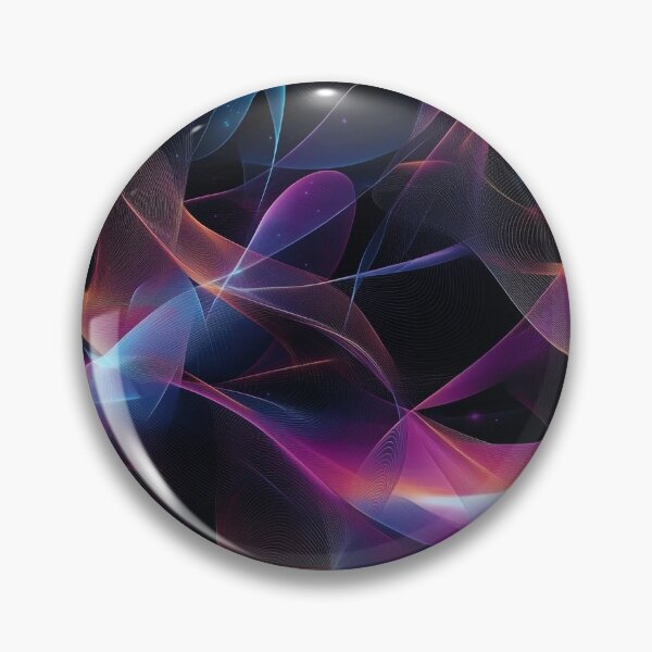Item preview, Fractal Geometry Vibrant Psychedelic Colors designed and sold by MidArtForge.