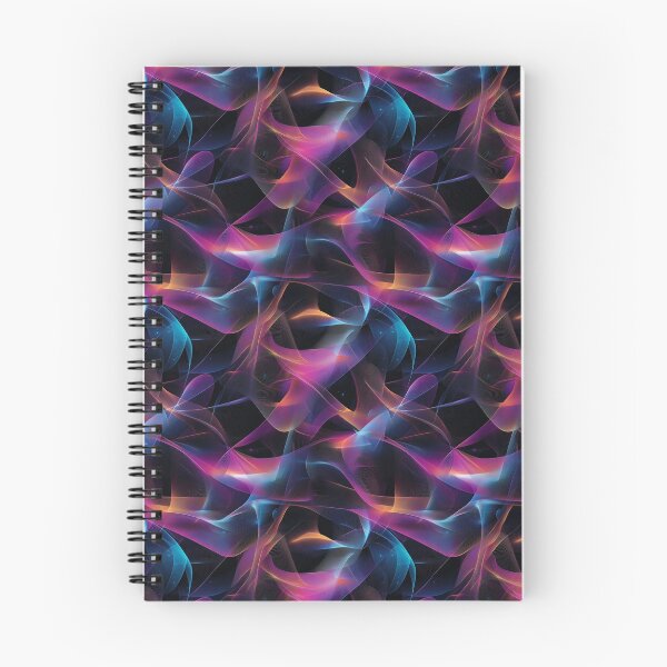 Item preview, Fractal Geometry Vibrant Psychedelic Colors designed and sold by MidArtForge.