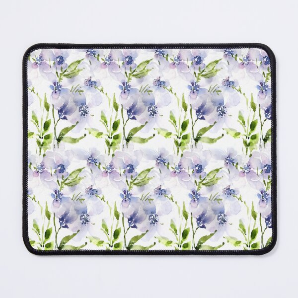 Item preview, Purple Transparent Watercolor Flowers designed and sold by Kara Draws.