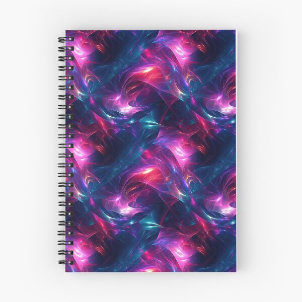 Item preview, Fractal Geometry Vibrant Psychedelic Colors designed and sold by MidArtForge.