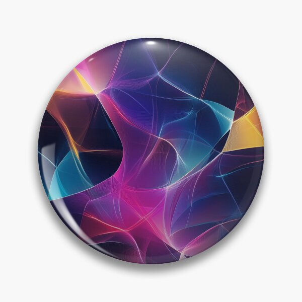Item preview, Fractal Geometry Vibrant Psychedelic Colors designed and sold by MidArtForge.