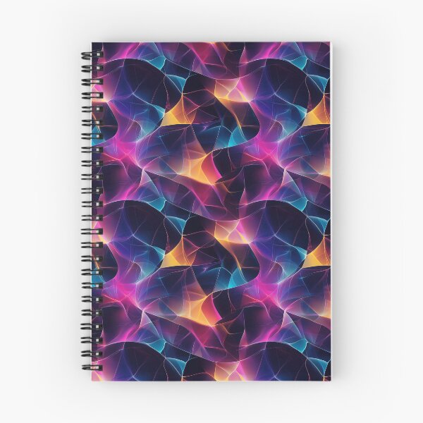 Item preview, Fractal Geometry Vibrant Psychedelic Colors designed and sold by MidArtForge.