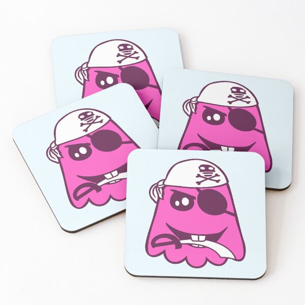 Item preview, Funny Pirate Ghost Evil Cool Halloween Eye Patch designed and sold by shirt-o-mat.