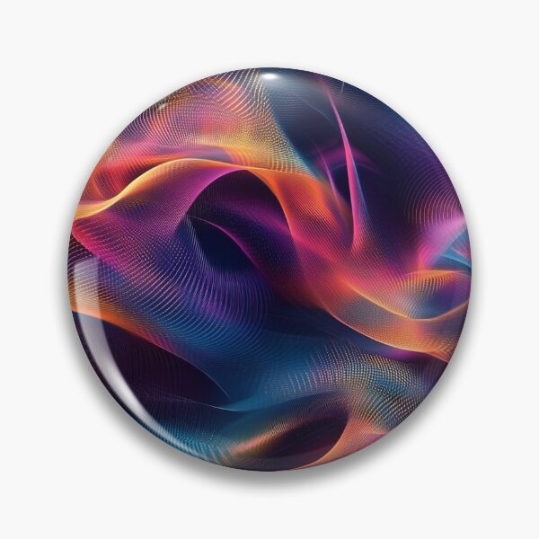 Item preview, Fractal Geometry Vibrant Psychedelic Colors designed and sold by MidArtForge.
