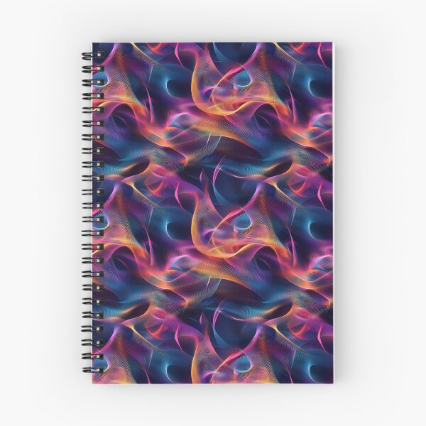 Item preview, Fractal Geometry Vibrant Psychedelic Colors designed and sold by MidArtForge.