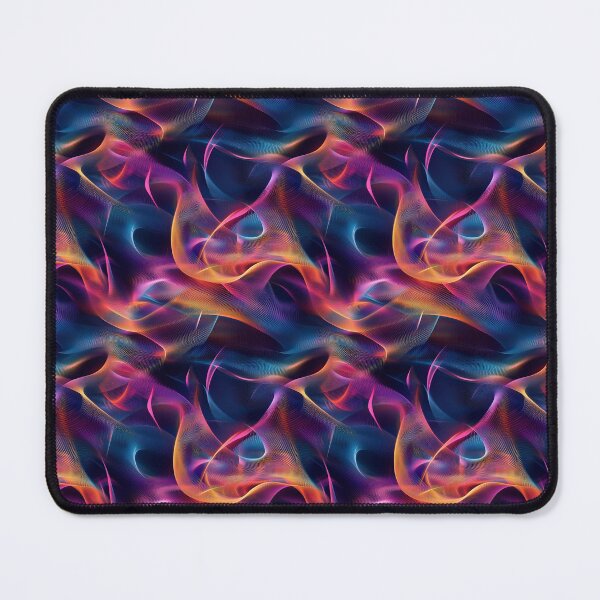 Item preview, Fractal Geometry Vibrant Psychedelic Colors designed and sold by MidArtForge.