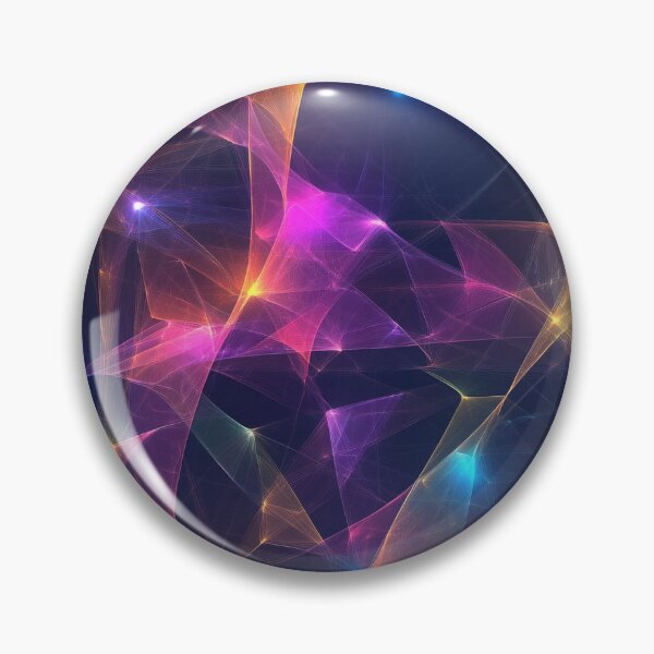 Item preview, Fractal Geometry Vibrant Psychedelic Colors designed and sold by MidArtForge.
