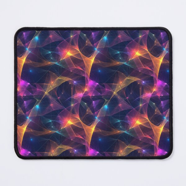 Item preview, Fractal Geometry Vibrant Psychedelic Colors designed and sold by MidArtForge.