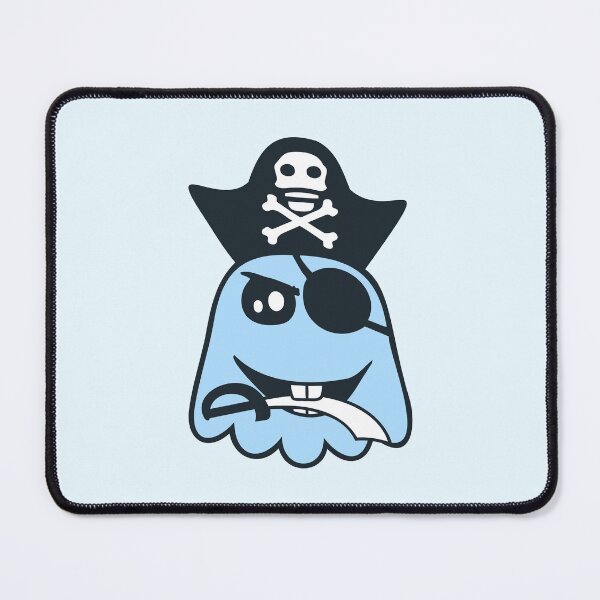 Item preview, Funny Pirate Ghost Evil Cool Captain Halloween Fun designed and sold by shirt-o-mat.