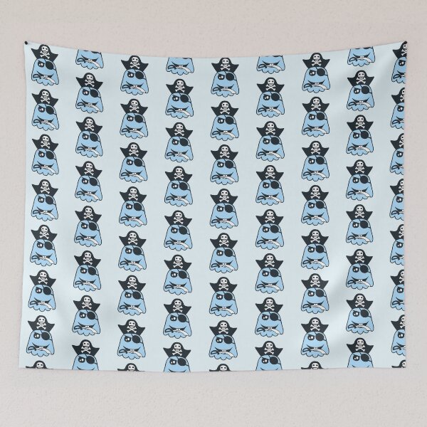 Item preview, Funny Pirate Ghost Evil Cool Captain Halloween Fun designed and sold by shirt-o-mat.
