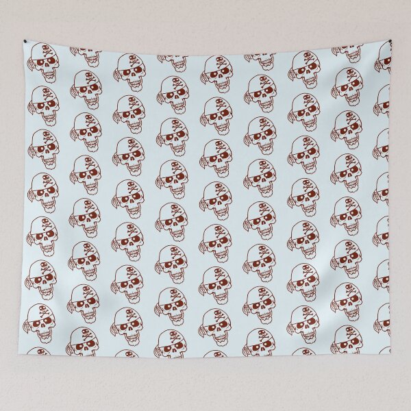 Item preview, Pirate Hat Skull Skeleton Halloween Head Scarf Fun designed and sold by shirt-o-mat.