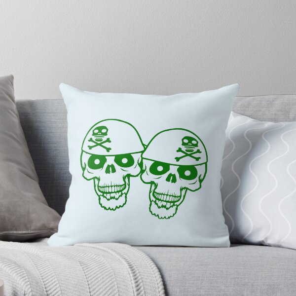 Item preview, 2 Pirate Skull Skeleton Halloween Two Friends Team designed and sold by shirt-o-mat.