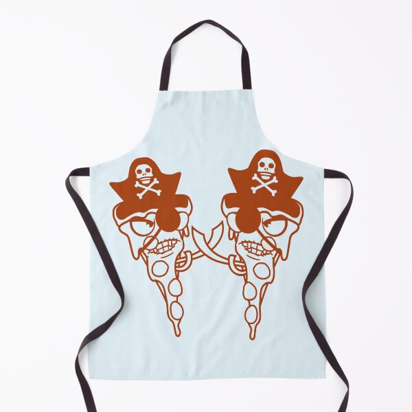 Item preview, 2 Evil Fast Food Pizza Pirates Duel Eye Patch Cool designed and sold by shirt-o-mat.