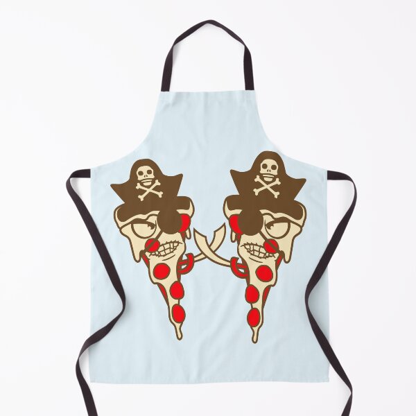 Item preview, 2 Evil Fast Food Pizza Pirates Duel Eye Patch Cool designed and sold by shirt-o-mat.
