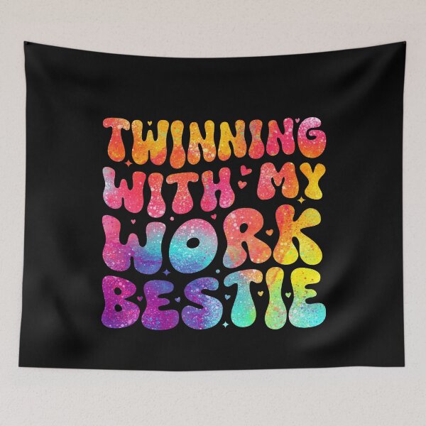 Item preview, Funny Friends Twinning With My work Bestie Spirit Week Girls designed and sold by REDDLINE.