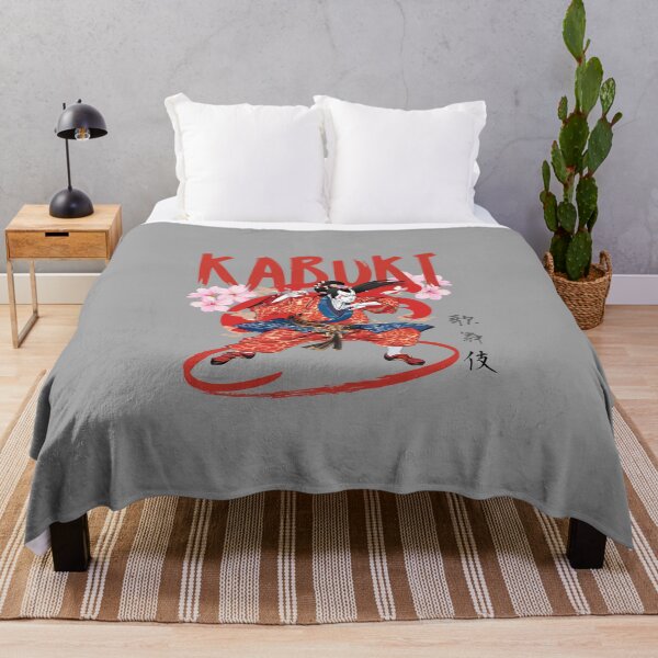 Item preview, Japanese Kabuki Actor with Cherry Blossom designed and sold by JAPANESE FAVORITES.