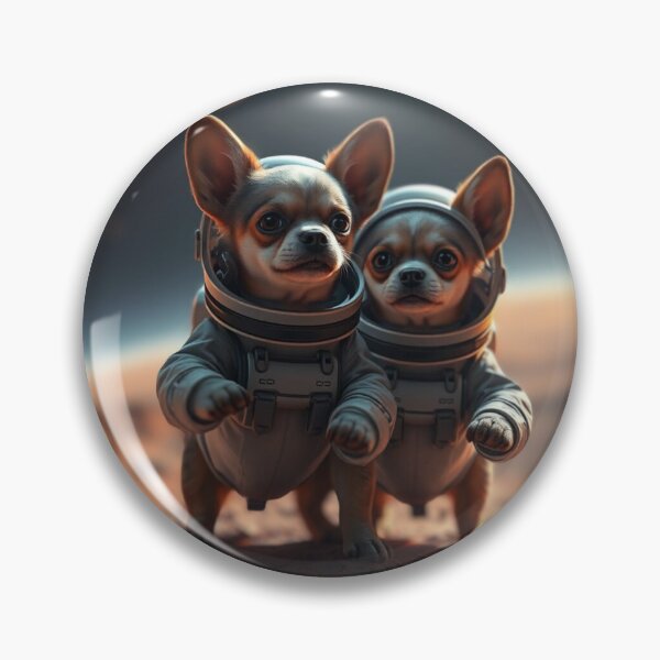 Item preview, Lost Chihuahuas in Space designed and sold by ADCSunshine.
