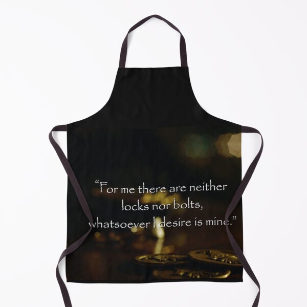 Item preview, Quotes from TV Show Grimm “For me there are neither locks nor bolts, whatsoever I desire is mine” designed and sold by Lumen Nyx Art.