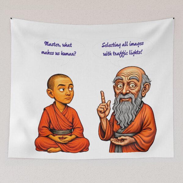Item preview, CAPTCHA Wisdom designed and sold by OvidiumArt.