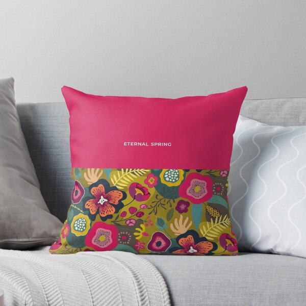 Item preview, Bold Floral Pattern | Eternal Spring  designed and sold by Julia’s Journal Art Greece.
