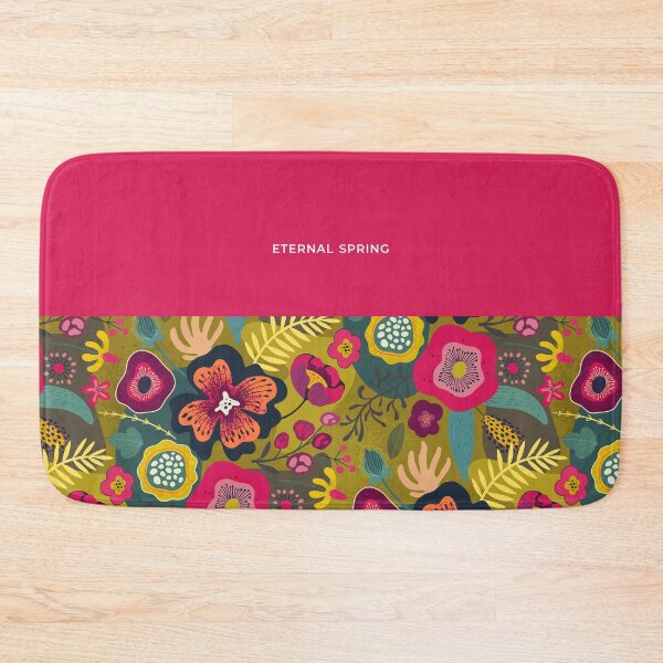 Item preview, Bold Floral Pattern | Eternal Spring  designed and sold by Julia’s Journal Art Greece.