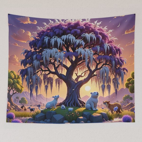 Item preview, Twilight Harmony Under the Enchanted Tree designed and sold by ADCSunshine.