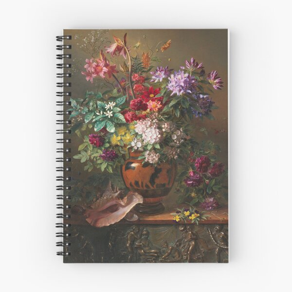 Item preview, Still Life with Flowers in a Greek Vase: Allegory of Spring (1817) by Georgius Jacobus Johannes van Os designed and sold by PureVintageLove.