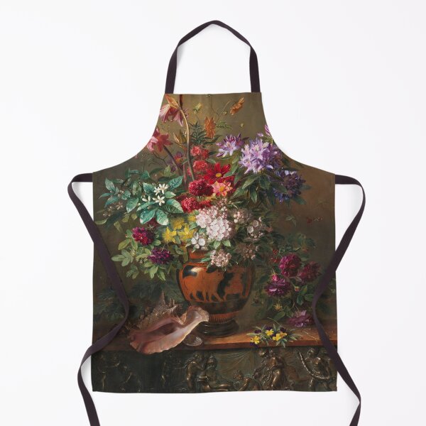 Item preview, Still Life with Flowers in a Greek Vase: Allegory of Spring (1817) by Georgius Jacobus Johannes van Os designed and sold by PureVintageLove.
