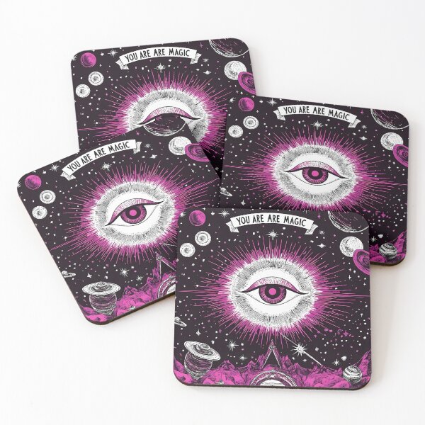 Item preview, “You Are Magic – Psychedelic Cosmic Vision” designed and sold by Jameswoodly.