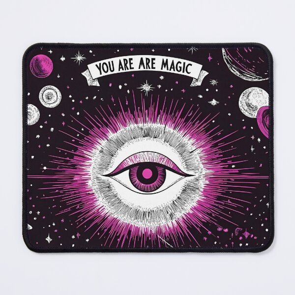 Item preview, “You Are Magic – Psychedelic Cosmic Vision” designed and sold by Jameswoodly.