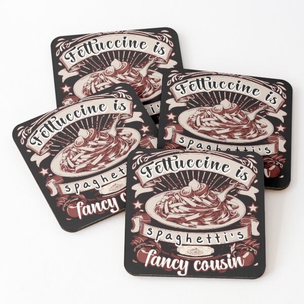 Item preview, Fettuccine is Spaghetti's Fancy Cousin designed and sold by JoseloRochaArt.