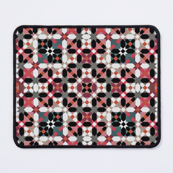 Item preview, Complex Abstract Geometry in Black and Red designed and sold by Tarjiart.