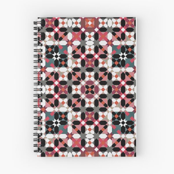 Item preview, Complex Abstract Geometry in Black and Red designed and sold by Tarjiart.