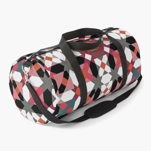 Item preview, Complex Abstract Geometry in Black and Red designed and sold by Tarjiart.