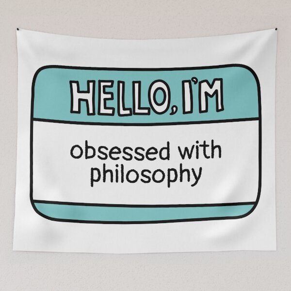 Item preview, I'm Obsessed with Philosophy designed and sold by MaryAller.