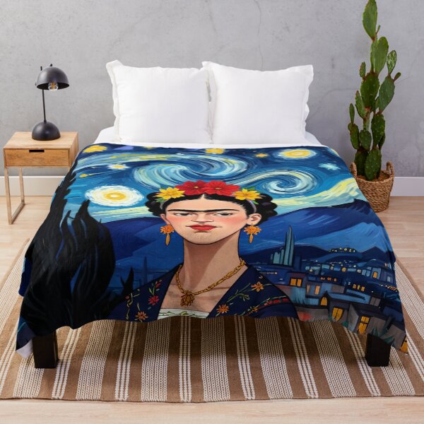 Item preview,  Frida Kahlo  The Starry Night designed and sold by TeeARTHY.