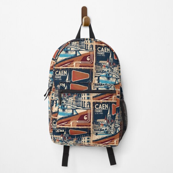 Item preview, Caen France 1950s Vintage Travel Tourism designed and sold by TravelersGems.