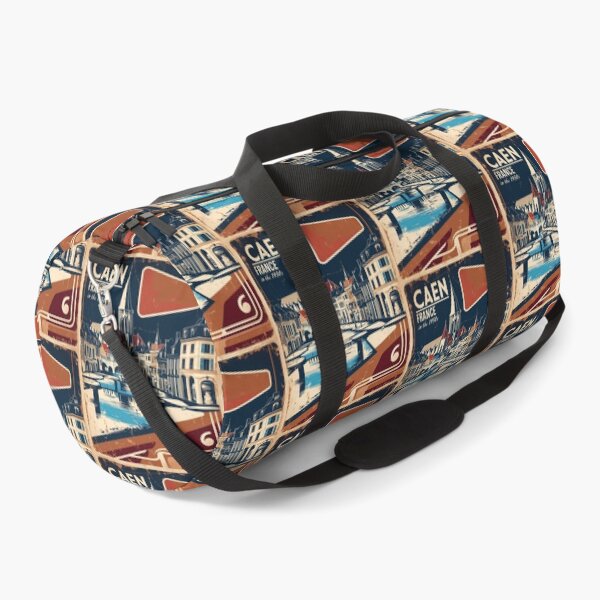 Item preview, Caen France 1950s Vintage Travel Tourism designed and sold by TravelersGems.