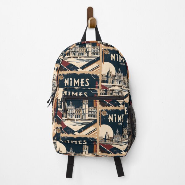Item preview, Nimes France 1950s Vintage Travel Tourism designed and sold by TravelersGems.