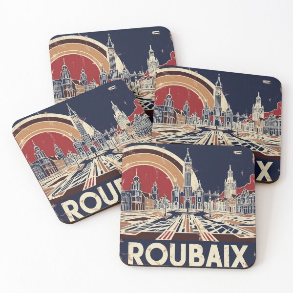 Item preview, Roubaix France 1950s Vintage Travel Tourism designed and sold by TravelersGems.
