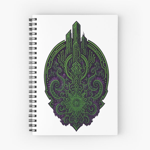 Item preview, neon mandala designed and sold by Jeegerverd.