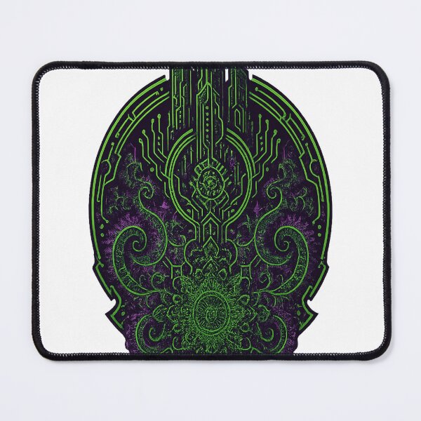 Item preview, neon mandala designed and sold by Jeegerverd.