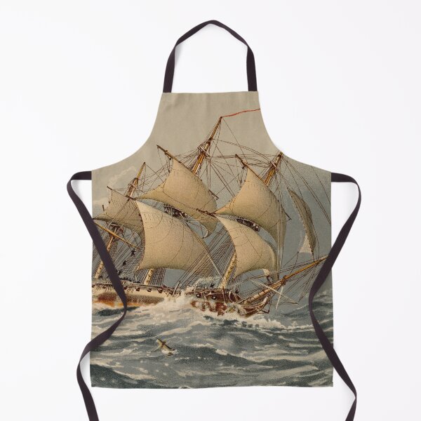 Item preview, Gun Frigate Sailing in Rough Seas 1794 designed and sold by Bruiserstang.