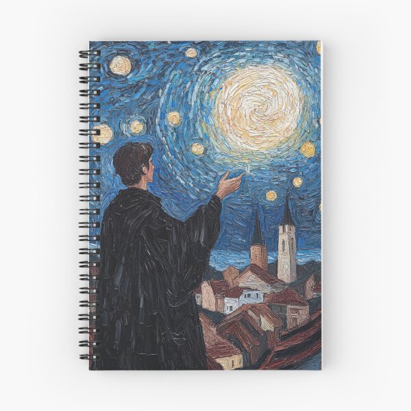 Item preview, Nicolaus Copernicus | Post-impressionist painting style designed and sold by ComicsFactory.