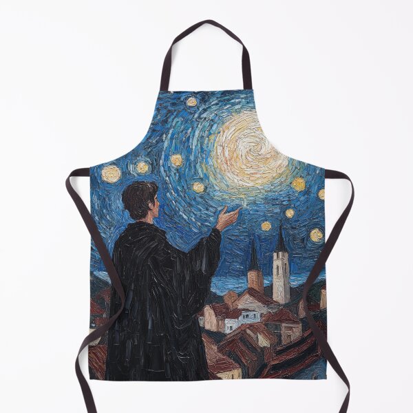 Item preview, Nicolaus Copernicus | Post-impressionist painting style designed and sold by ComicsFactory.